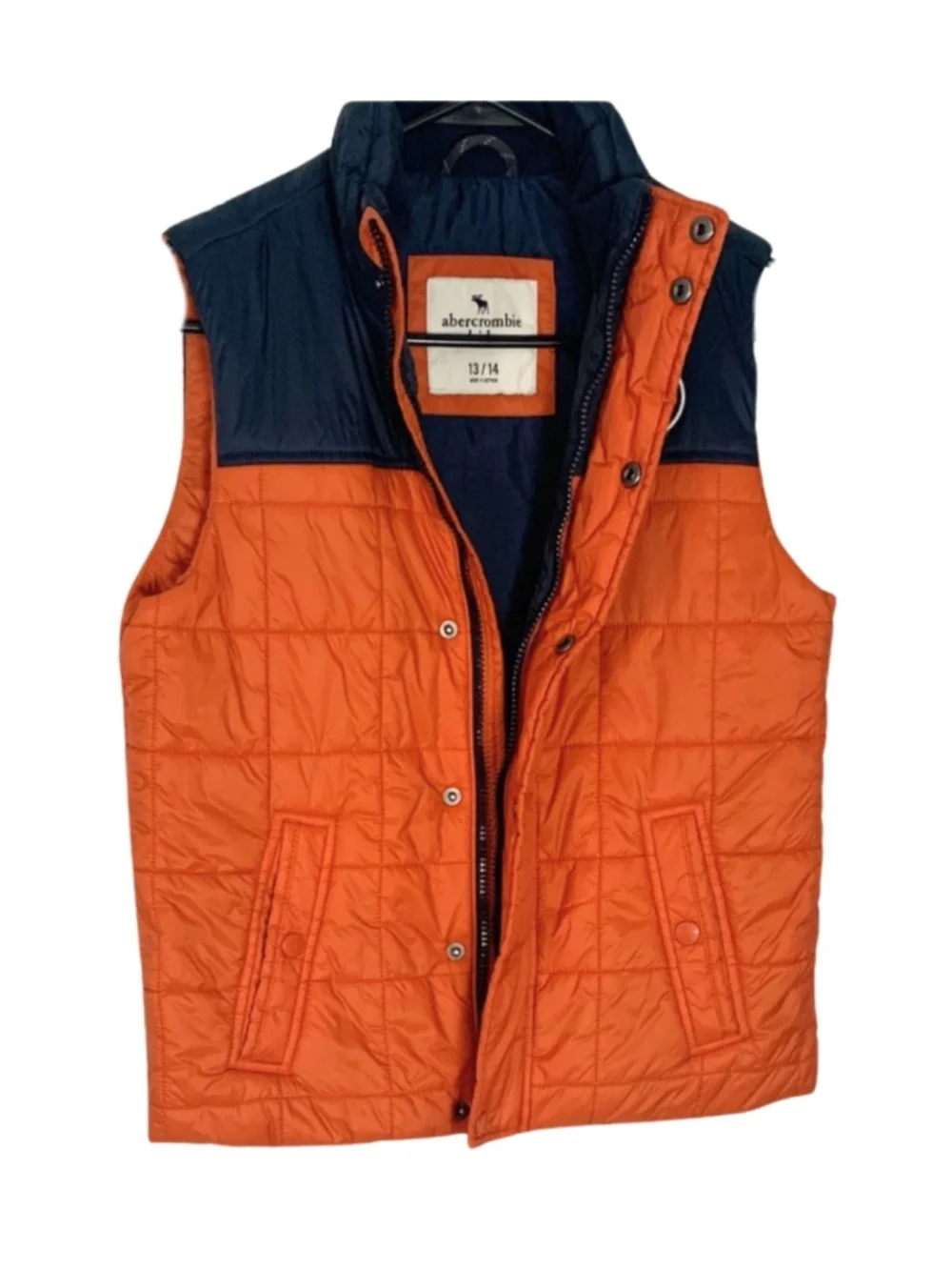 abercrombie kids quilted vest